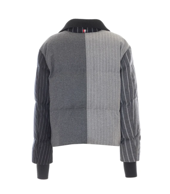 Piumino grigio Thom Browne