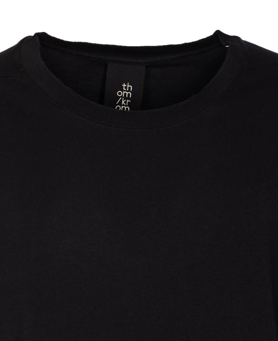 Thom Krom T-shirts and Polos Black