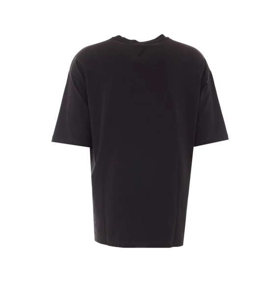 Dark brown cotton-modal T-shirt Thom Krom