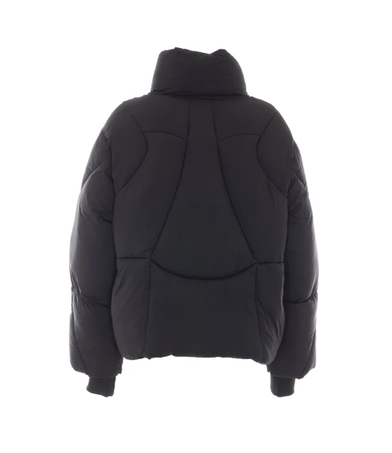 Black hooded padded jacket Thom Krom