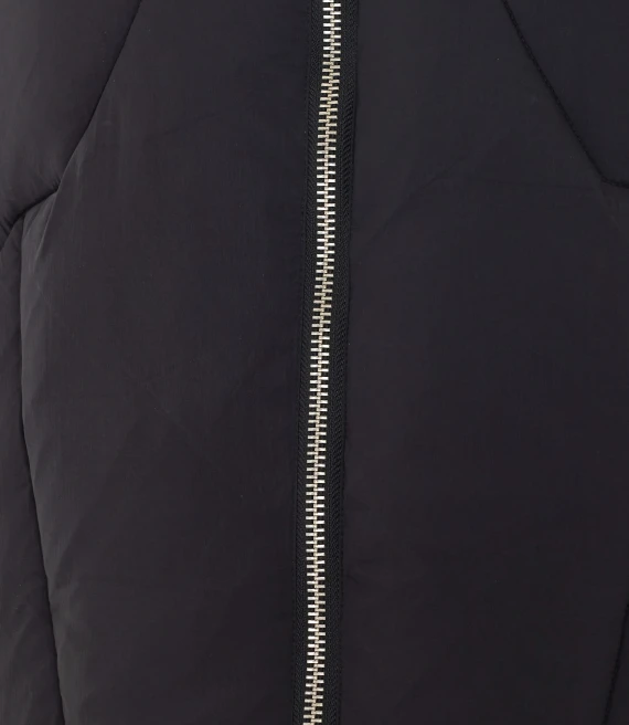 Black hooded padded jacket Thom Krom
