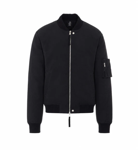 Giacca bomber nera Thom Krom