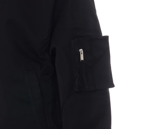 Giacca bomber nera Thom Krom