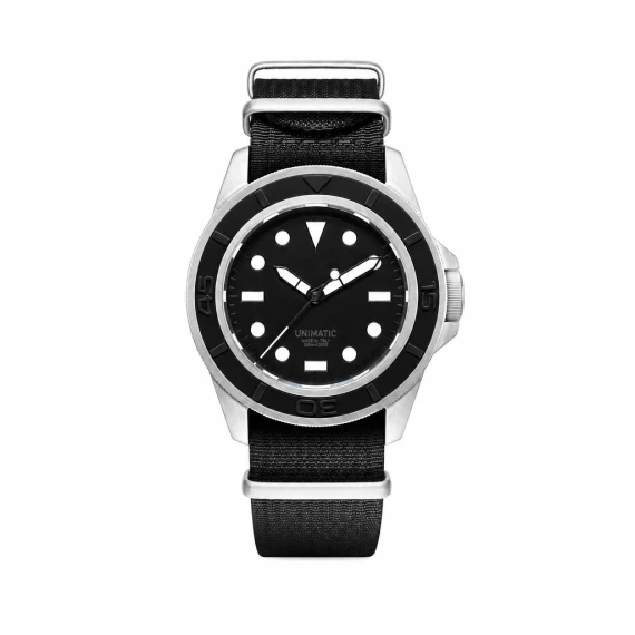 Orologio da polso nero UNIMATIC