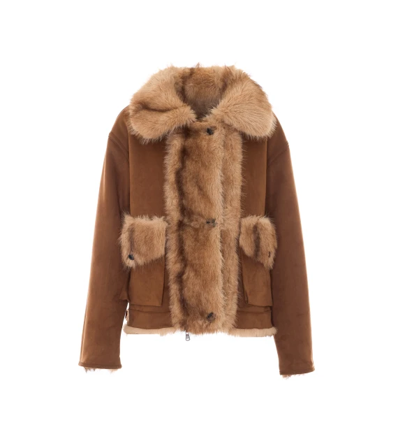 Reversible beige jacket Urbancode