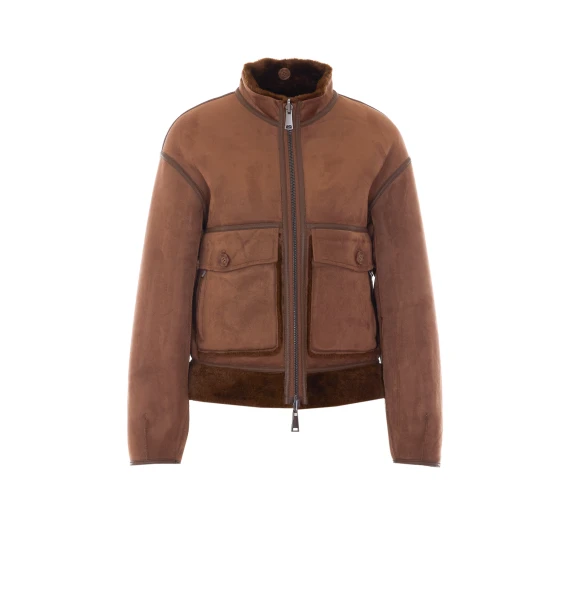 Giacca bomber reversibile marrone Urbancode
