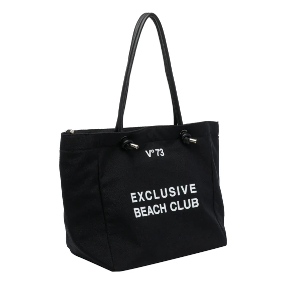 Borsa tote nera V°73