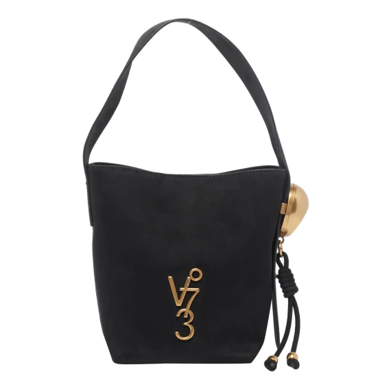 Black Azzurrite Shoulder Bag V°73