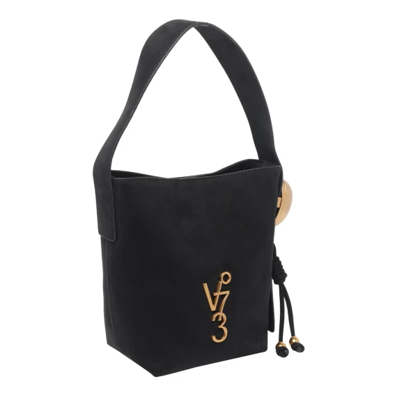 Black Azzurrite Shoulder Bag V°73