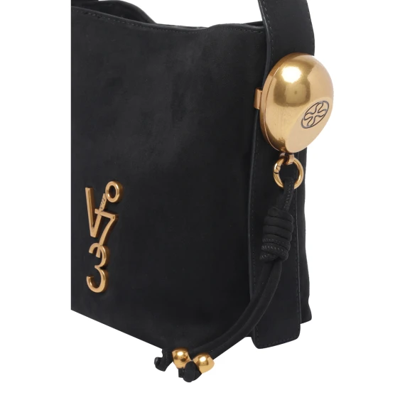 Black Azzurrite Shoulder Bag V°73