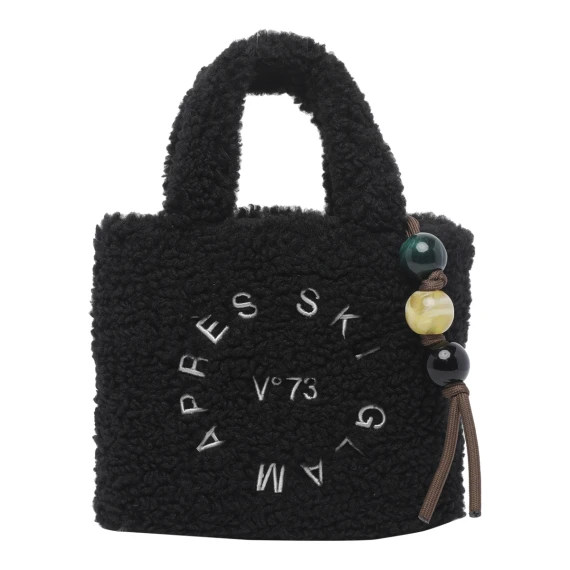 Black Ski Glam Handbag Bag V°73