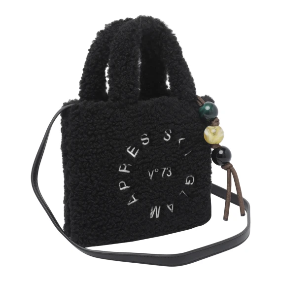 Black Ski Glam Handbag Bag V°73