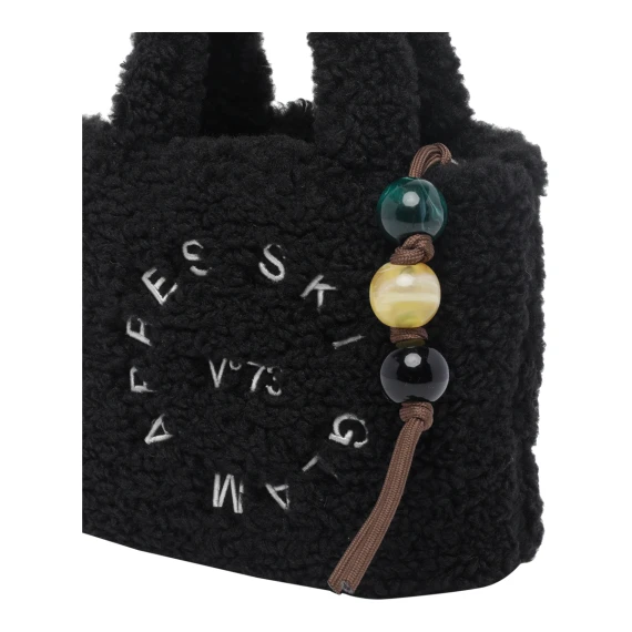 Black Ski Glam Handbag Bag V°73