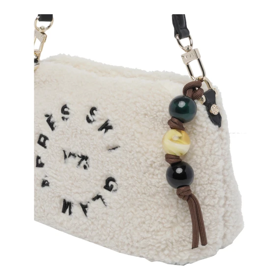 White Ski Glam Shoulder Bag V°73