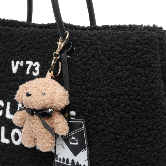 Black Ski Lounge tote bag V°73