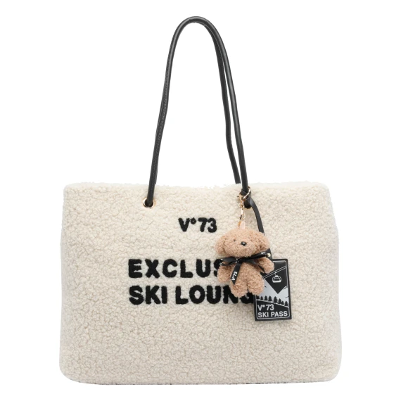 Borsa tote bianca
