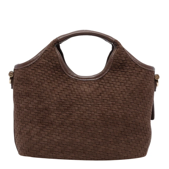 Dark brown Zelda handbag V°73