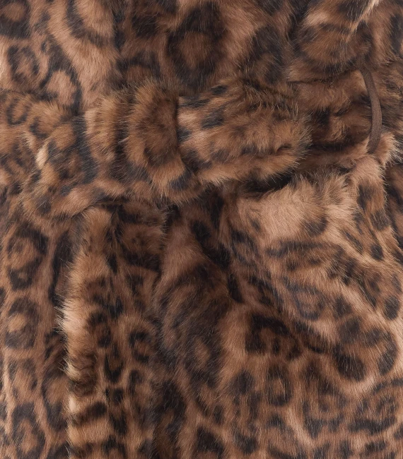 Brown leopard vest V°73