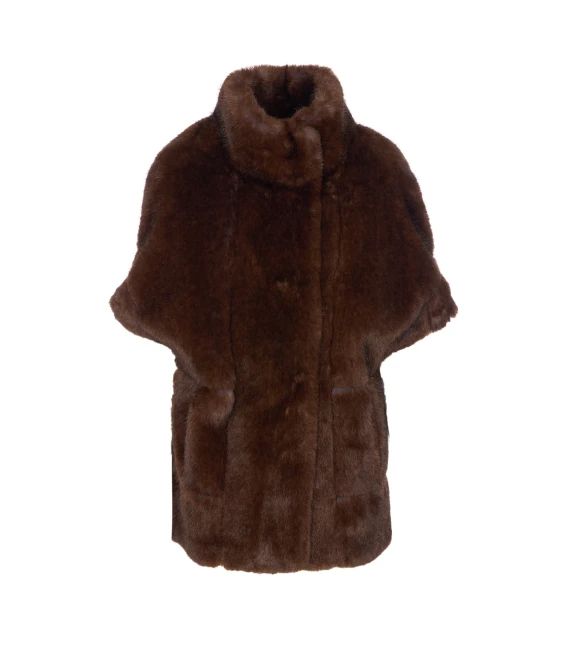 ECO FUR ZIBELLINO VEST