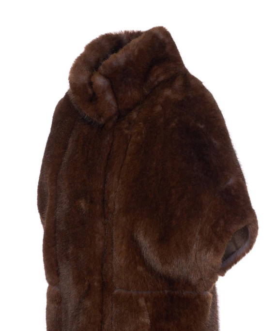 ECO FUR ZIBELLINO VEST