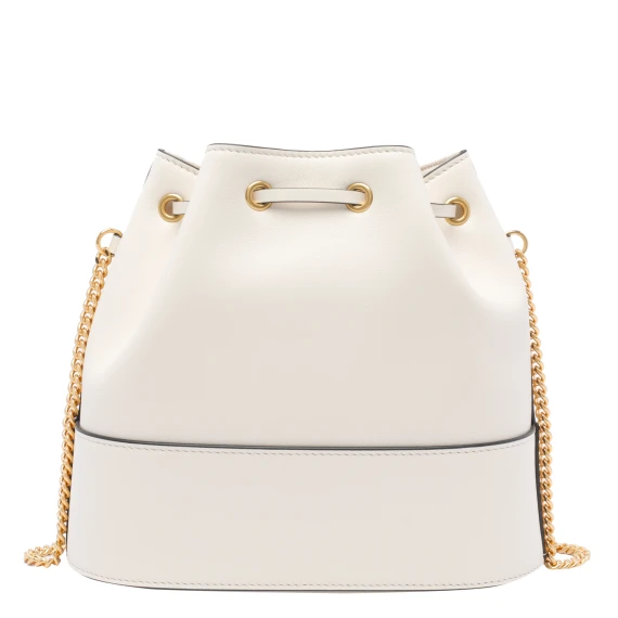 mini drawstring | vlogo signature | nappa/antique brass logo