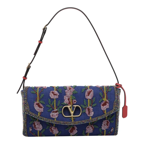 Floreal Embroidery Shoulder Bag Valentino Garavani