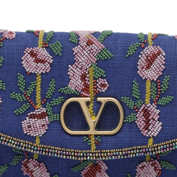 Floreal Embroidery Shoulder Bag Valentino Garavani