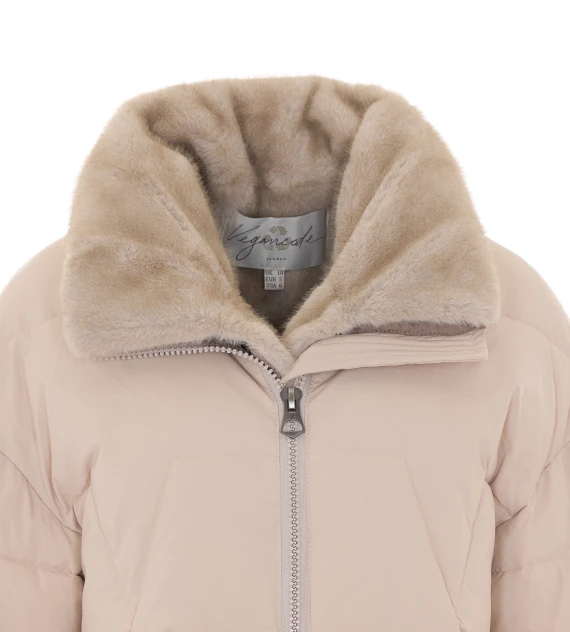 Giaccone beige VEGANCODE