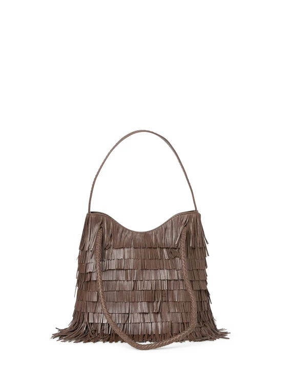 Borsa con Frange Caffe VISONA'