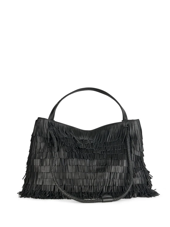 Black Diletta handbag VISONA'