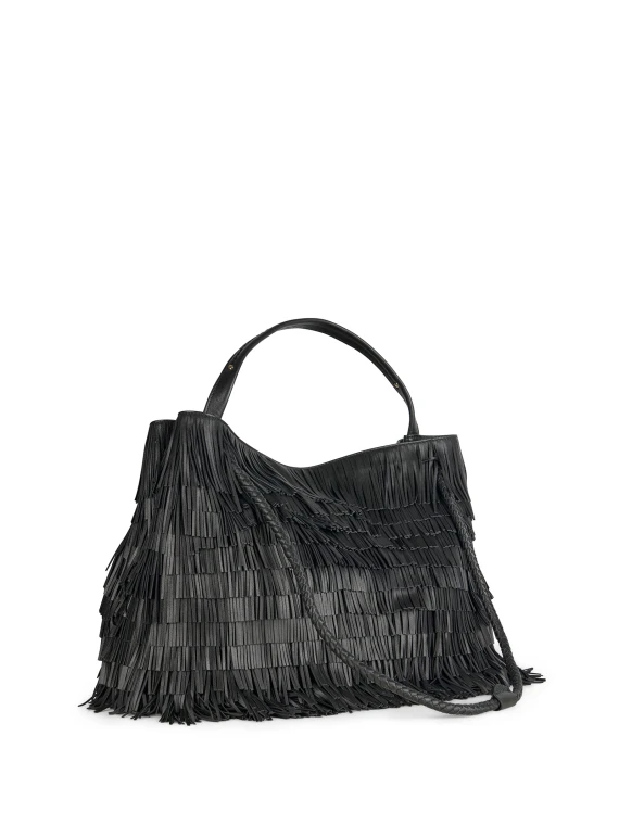 Black Diletta handbag VISONA'