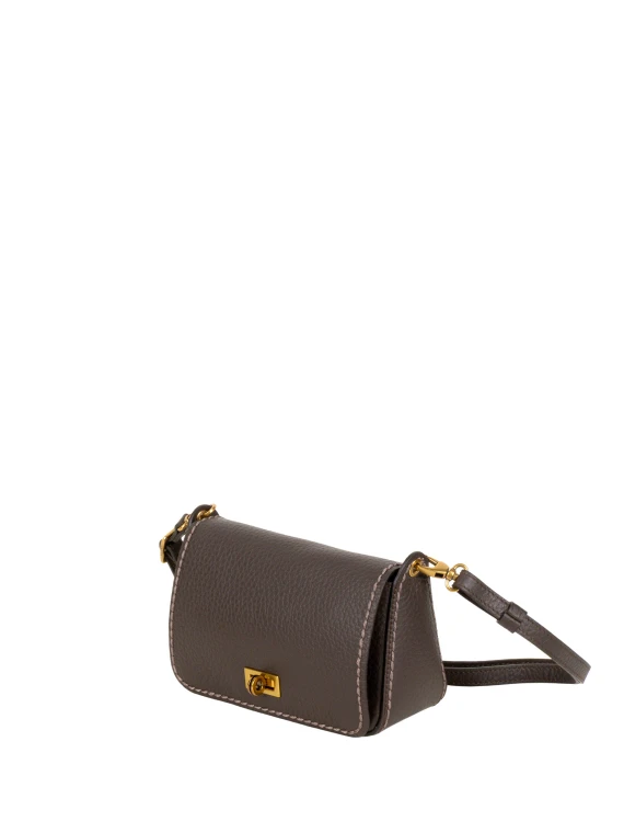 Shoulder bag with flap VISONA'