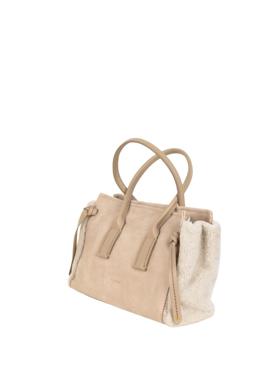 Cortina Stone Nubuck Bag VISONA'