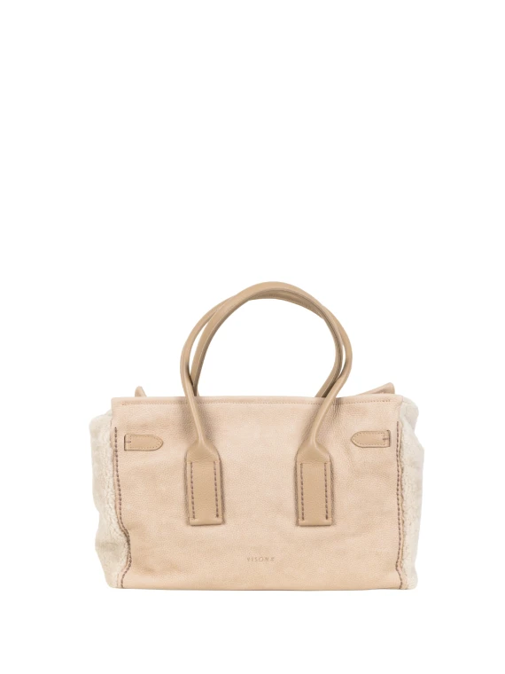 Cortina Stone Nubuck Bag VISONA'
