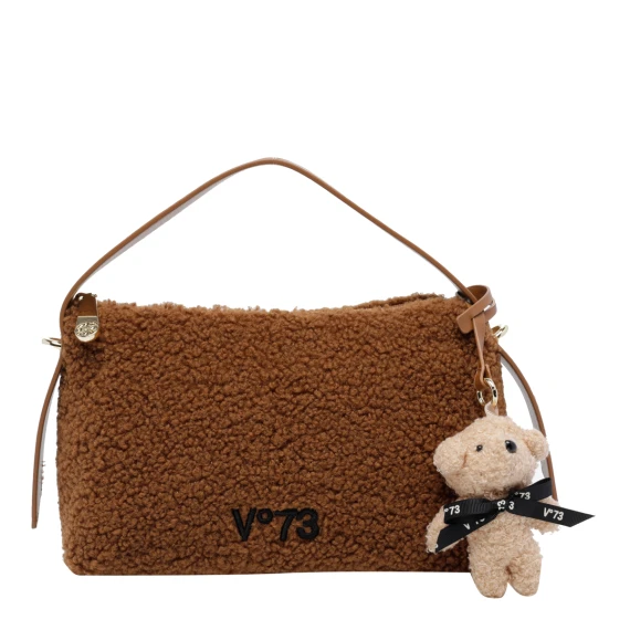 V°73 - Borsa teddy marrone - Donna - Taglia UNI