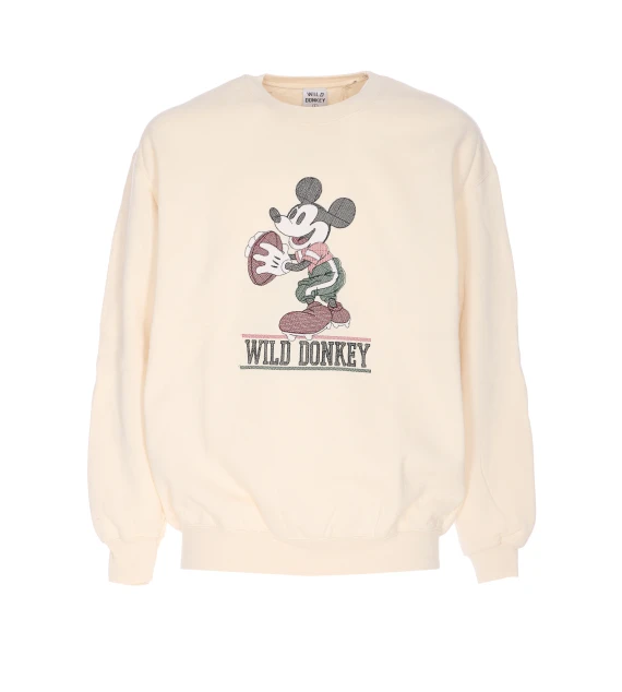 Wild Donkey Sweaters White