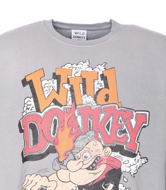 Wild Donkey Sweaters Grey