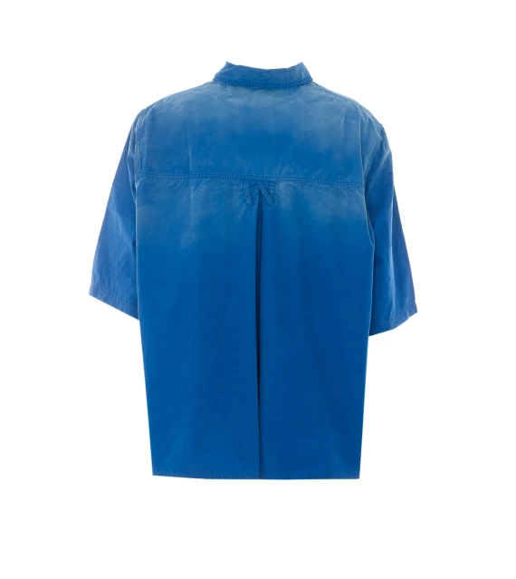 Blue short-sleeve shirt WILLY CHAVARRIA