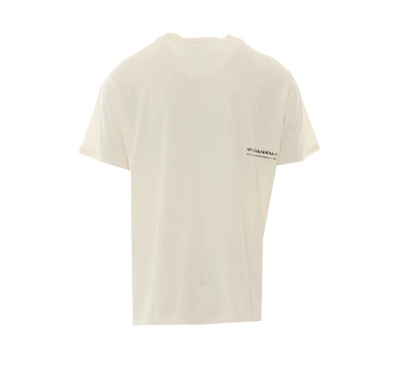White cotton graphic T-shirt WILLY CHAVARRIA