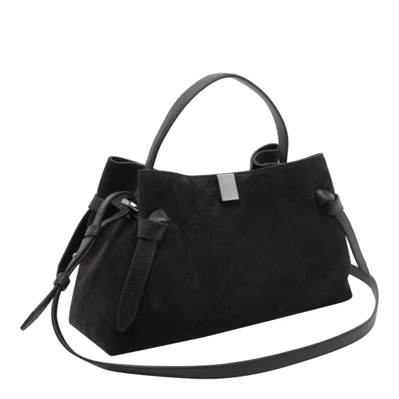 Suede Gyoza Handbag