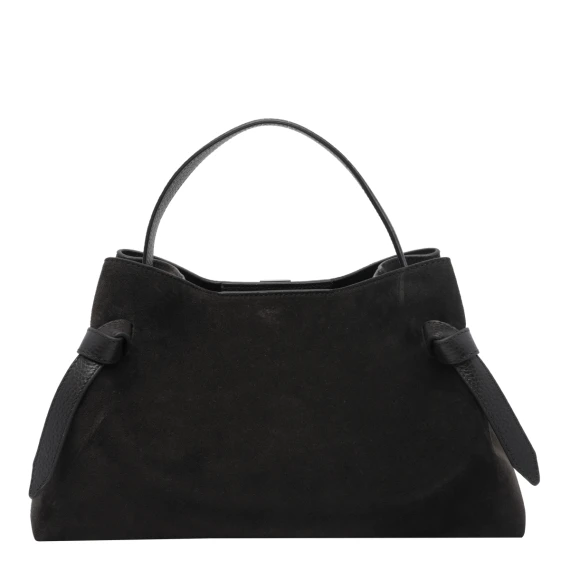 Suede Gyoza Handbag
