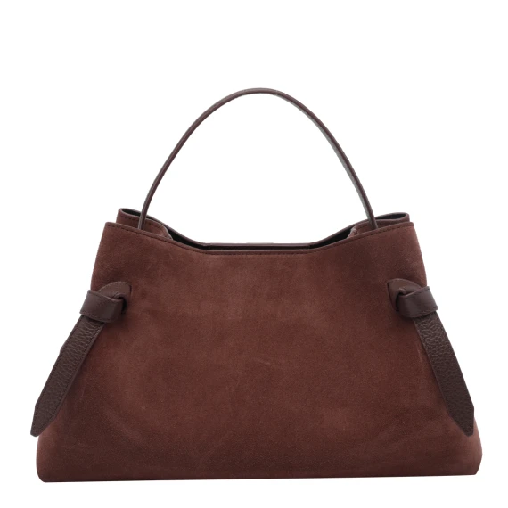Muscat Suede Gyoza Handbag