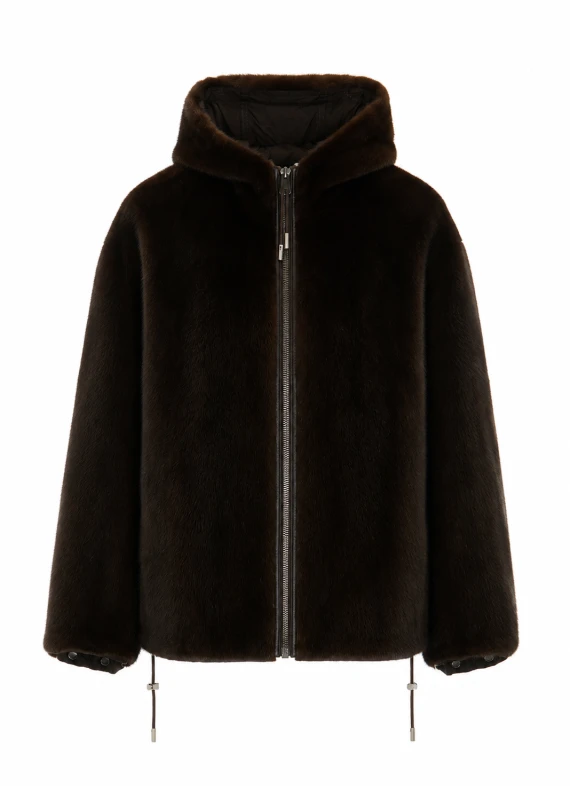 Giacca marrone Yves Salomon