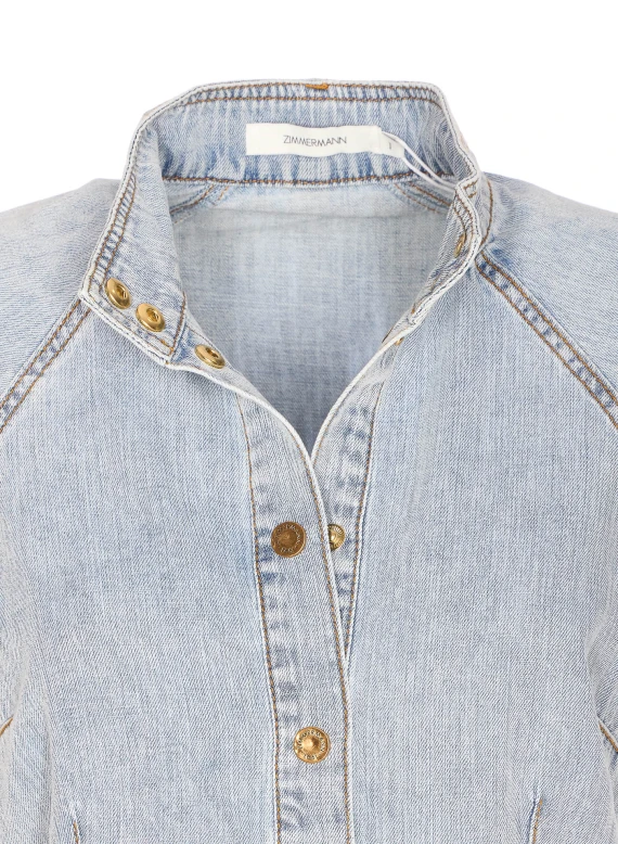 Zimmermann Camicie Blue