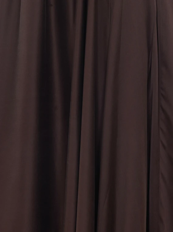 Dark brown silk maxi dress Zimmermann