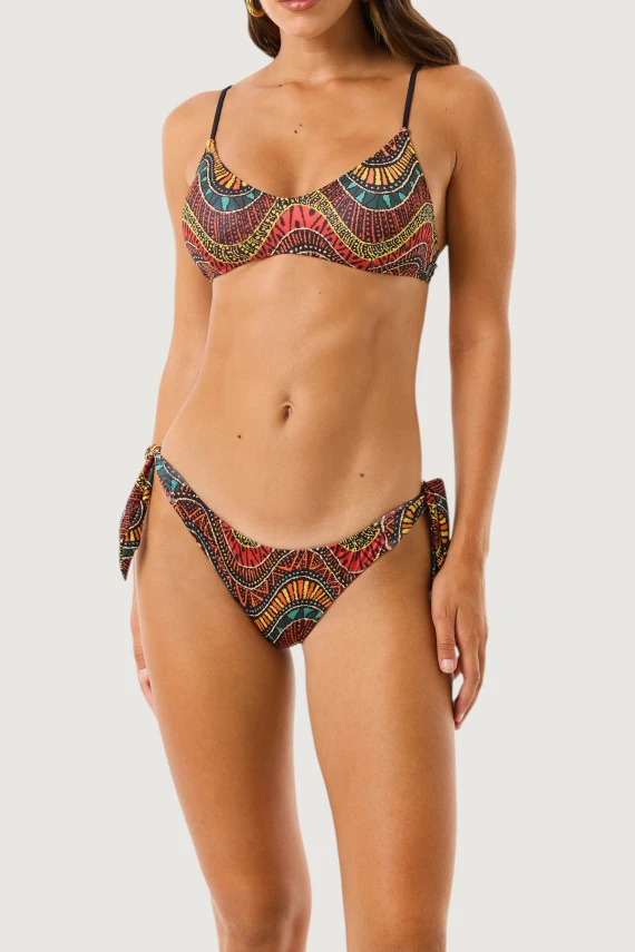 Top bikini Kenya multicolore