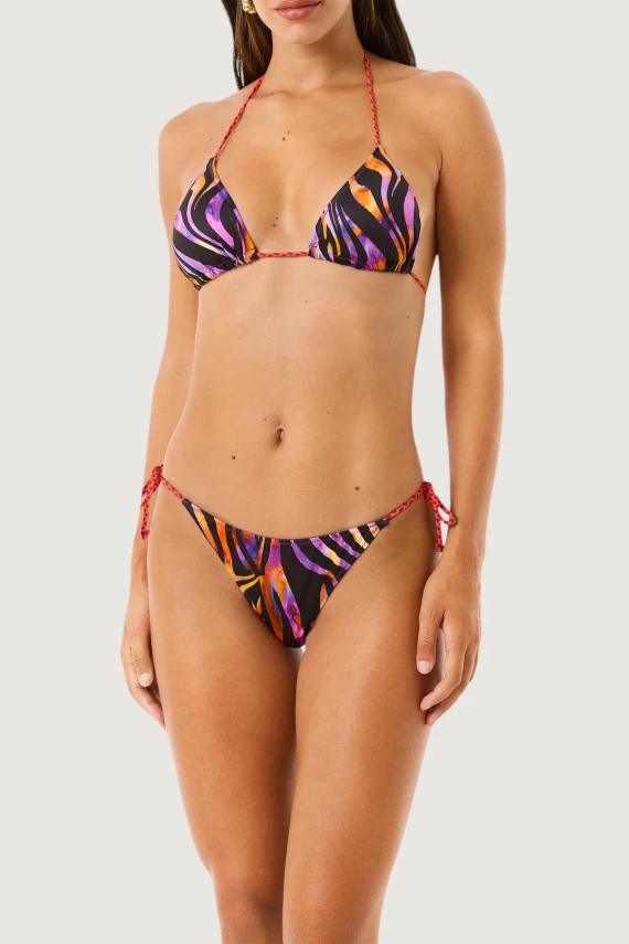 Bikini triangolo Hypnotic Zebra