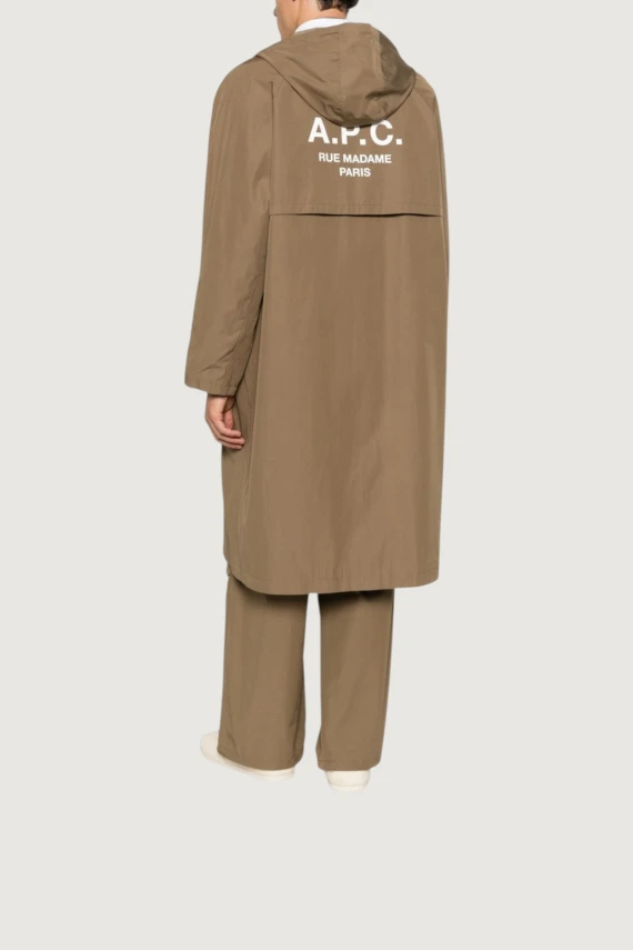 Parka marrone con cappuccio A.P.C.