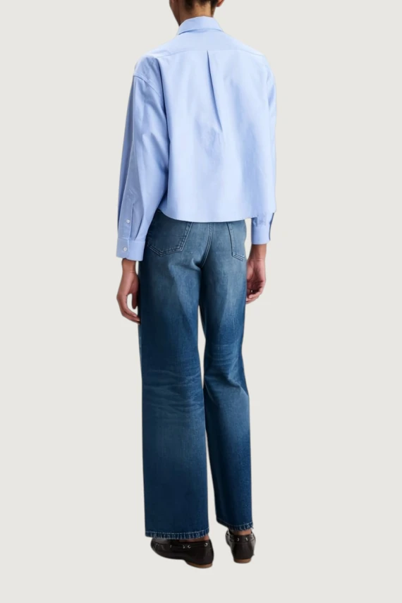 Light blue long-sleeved shirt with chest pocket A.P.C.