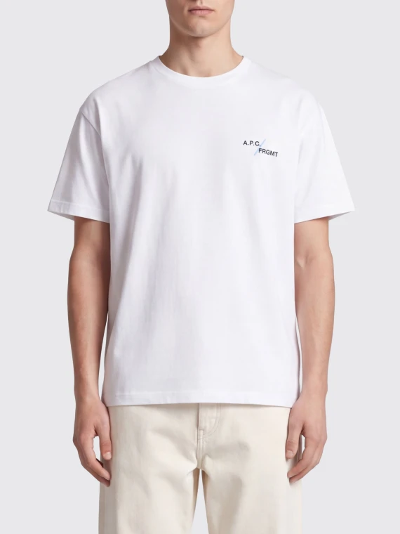 T-shirt bianca Renoncement